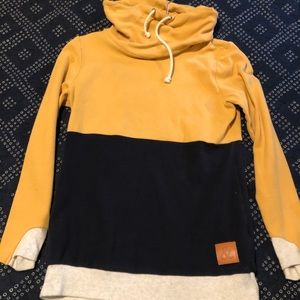 Ampersand Avenue Cowl Neck Sweatshirt